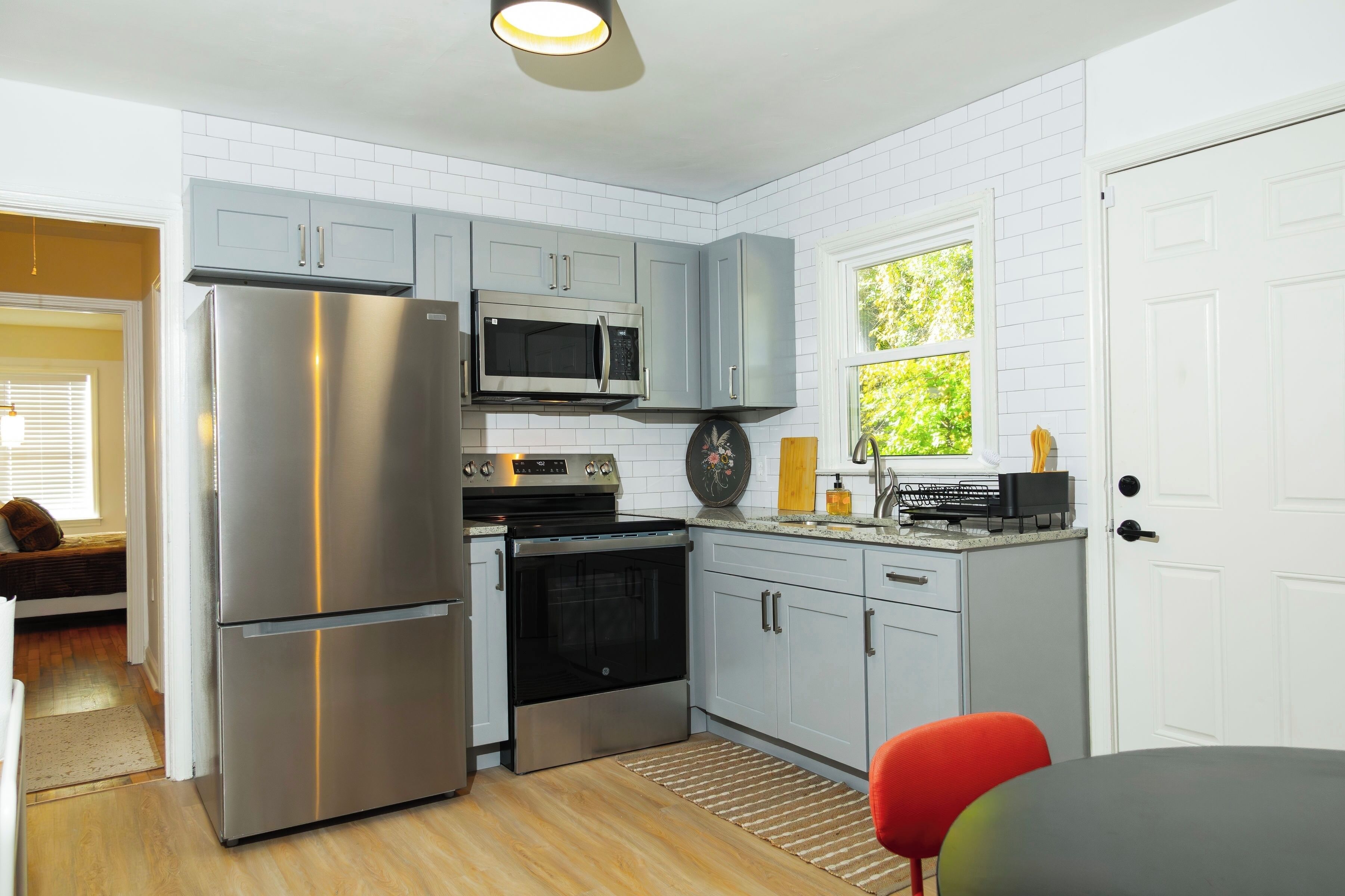 Microonde, forno, piano cottura