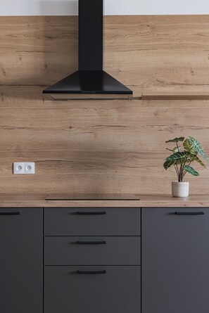 Interior - Modern Studio in Old Town – Balcony & Fast Wi‑Fi (Bratislava)