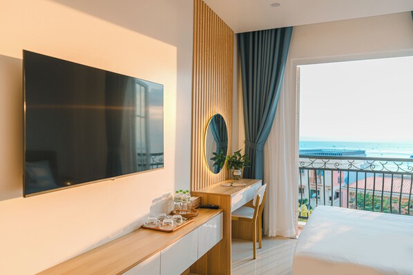 Familien-Vierbettzimmer, Balkon