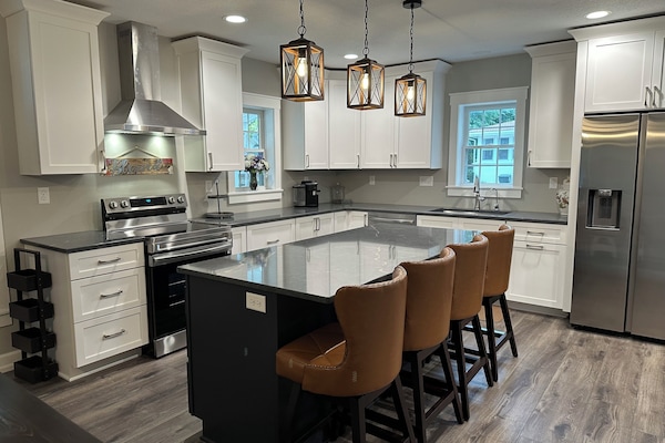 Mikrobølgeovn, ovn, kogeplade, opvaskemaskine