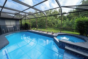 Outdoor pool - Family-Friendly 4BR with Pool, Disney Area Getaway! (Davenport)