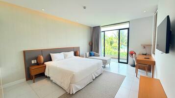 Luxury Villa, 3 Bedrooms, Private Pool, Sea Facing | Desk, laptop workspace, blackout drapes, free WiFi