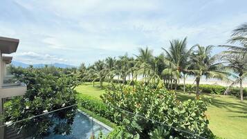 Villa Luxe, 3 chambres, piscine privée, vue mer | Vue depuis le balcon