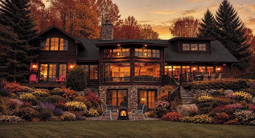 Family Lakeside Lodge - Private Dock and Beach Access - Close to Boyne Mt!