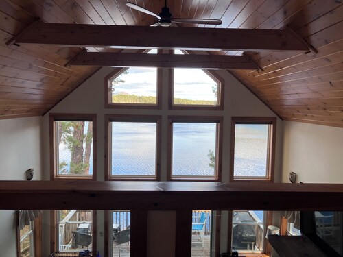 Lakefront home with private dock on Lake Ossipee in Freedom, NH sleeps up to 10