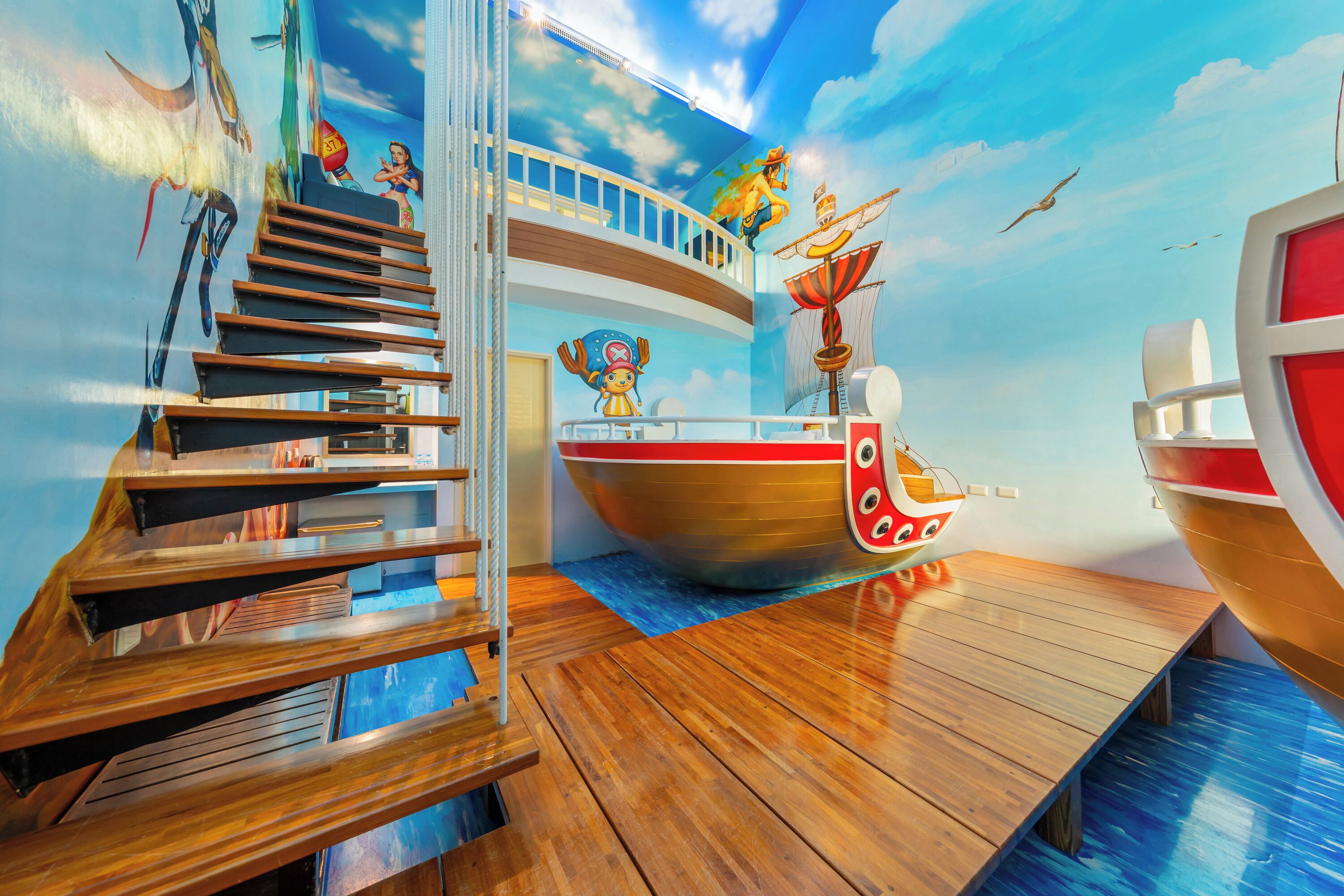 Duplex Quadruple Room | Blackout drapes, soundproofing, free WiFi, bed sheets