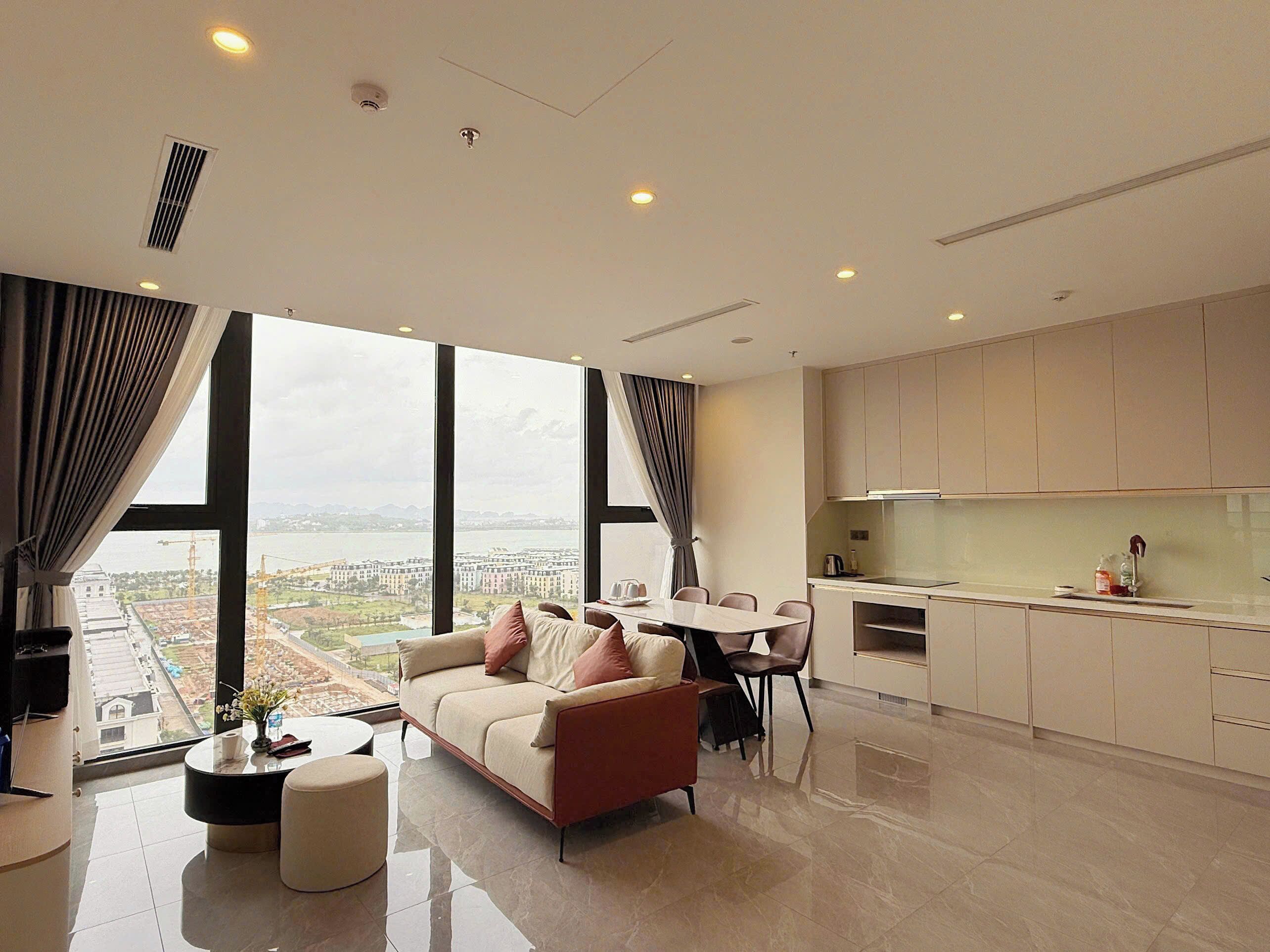 Appartement Panoramique | Vue de la chambre