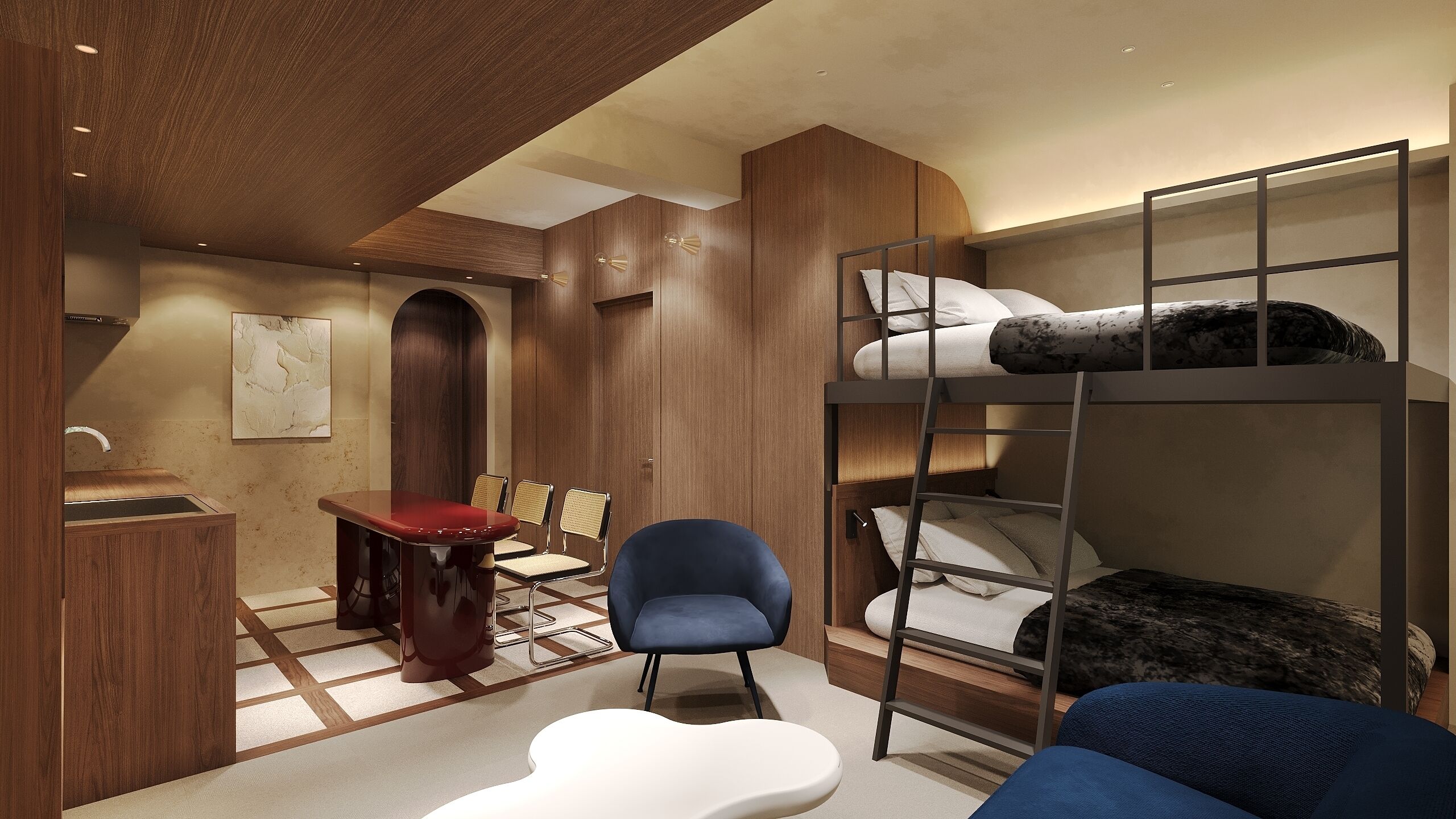 Soundproofing, free WiFi