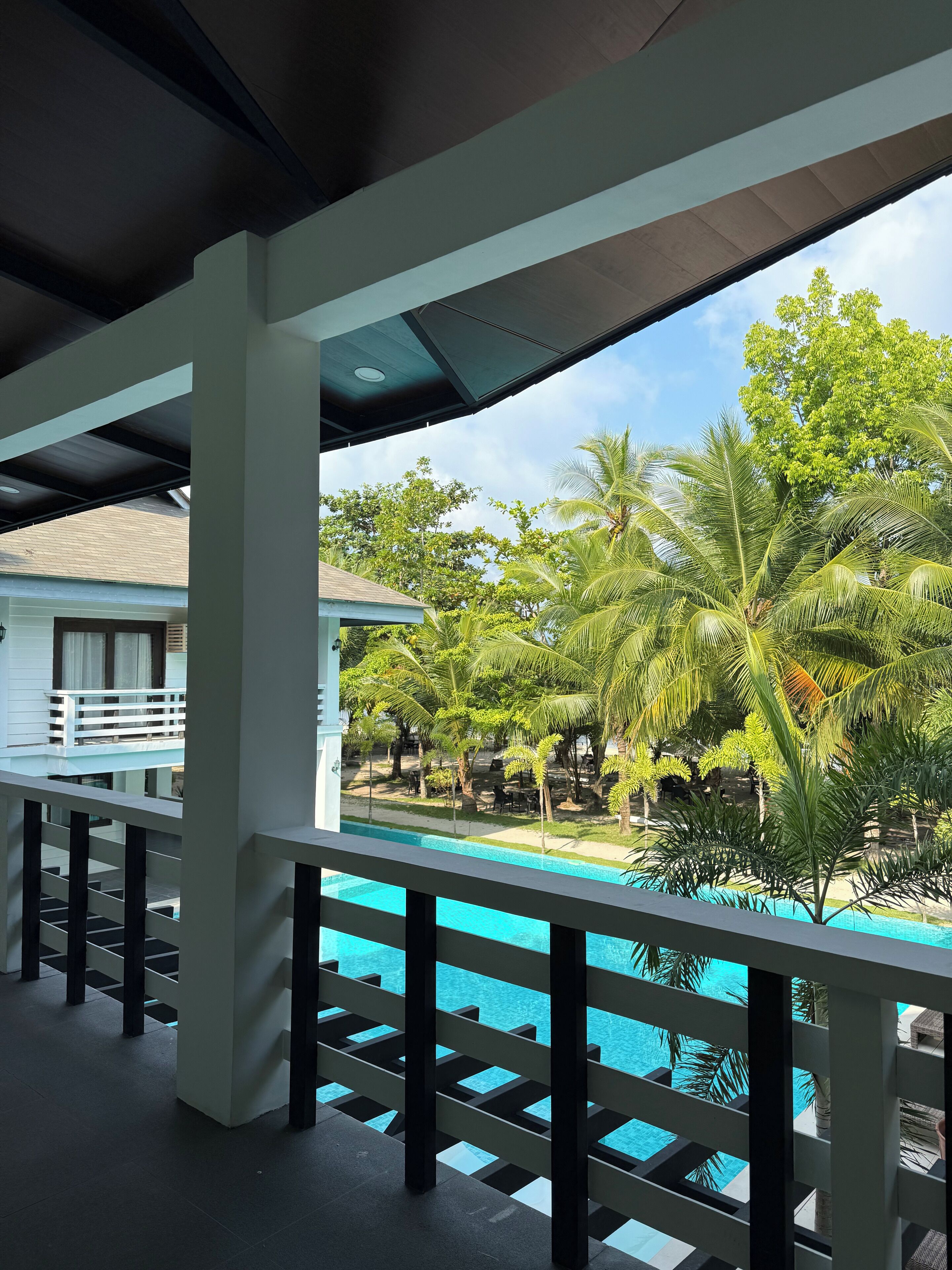 Luxe villa, uitzicht op zwembad | Terras