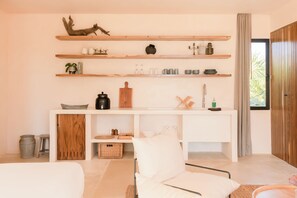 Studio, balcon, vue jardin | Cuisine privée