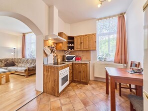 Interior - Lovely apartment in villa for 2 people with pool, WIFI and TV (Železný Brod)