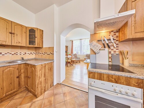 Lovely apartment in villa for 2 guests with pool, WIFI and TV