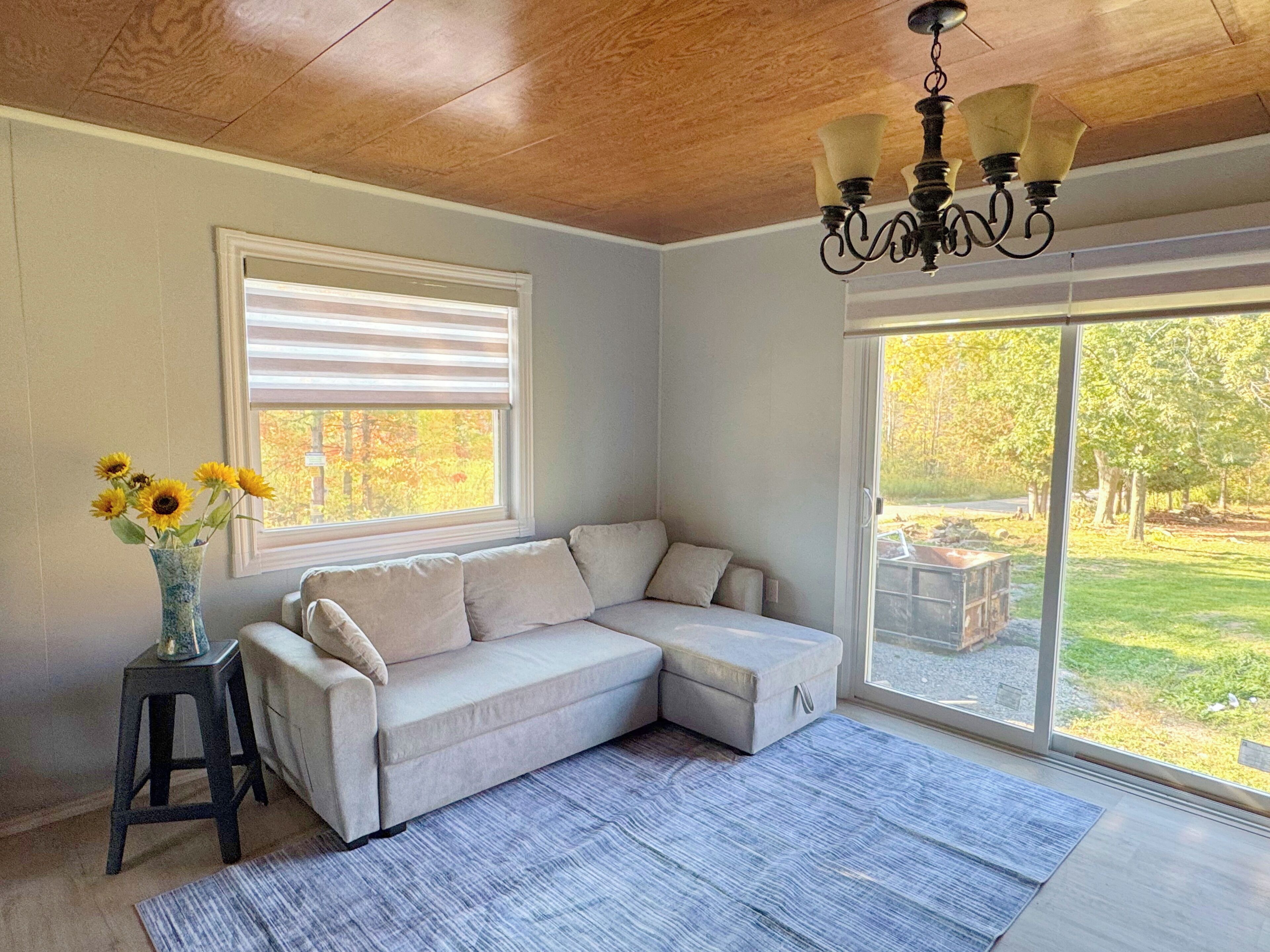 تلفزيون ذكي، مدفأة، تنس طاولة، كُتُب