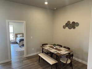 Dining - Fantastic NEW 3-bedroom house with AC in Lubbock!  Ten minutes from Texas Tech! (lubbock)