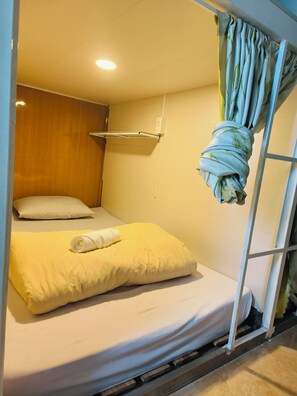 Shared Dormitory, Balcony | Blackout drapes, iron/ironing board, free WiFi