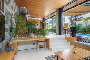 Interior - Sophisticated 3-Bedroom Designer Pool Villa in Central Seminyak (Badung)