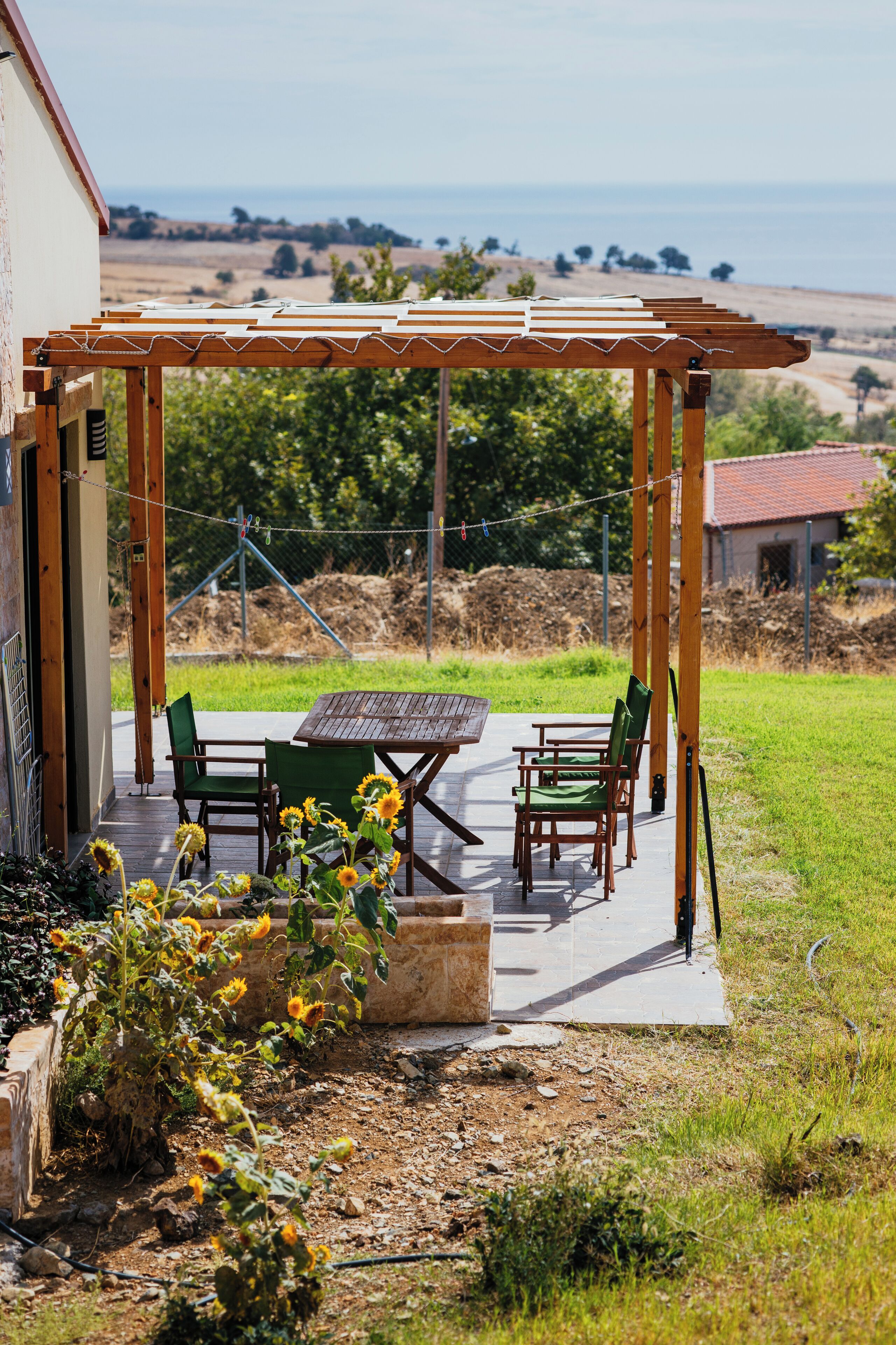 Rumah Deluks, 1 kamar tidur, dapur, pemandangan laut | Teras/patio