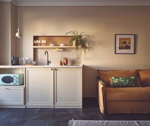 Deluxe Apartment | Living area - Melpomeni House (Athens)