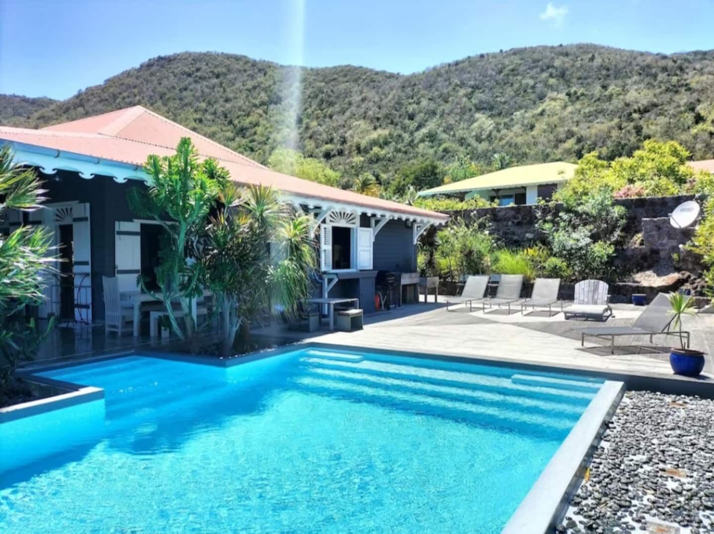 Villa – classic, terrasse | Privat basseng