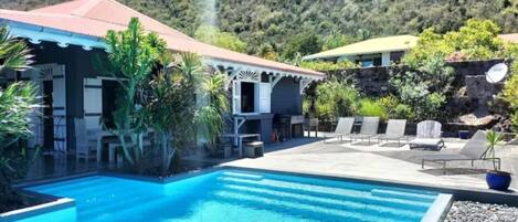 經典別墅, 庭院 | 私人游泳池