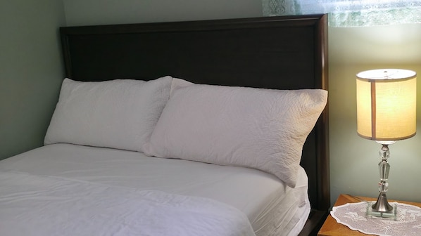 2 chambres, fer et planche Ă repasser, Wi-Fi, literie fournie