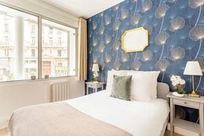 Apartment, City View | Peralatan tempat tidur hipoalergenik, tilam berlapik 