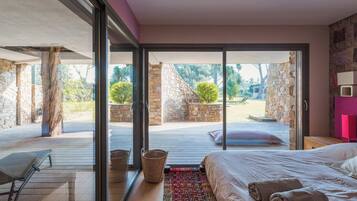 Vila | 6 kamar tidur, setrika/meja setrika, dan seprai linen