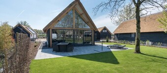 Thatched bungalow with private terrace