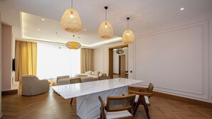 Villa – comfort, fjellutsikt | Oppholdsområde