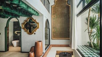 Villa de lujo, 1 habitación, vistas a la piscina | Detalle del interior