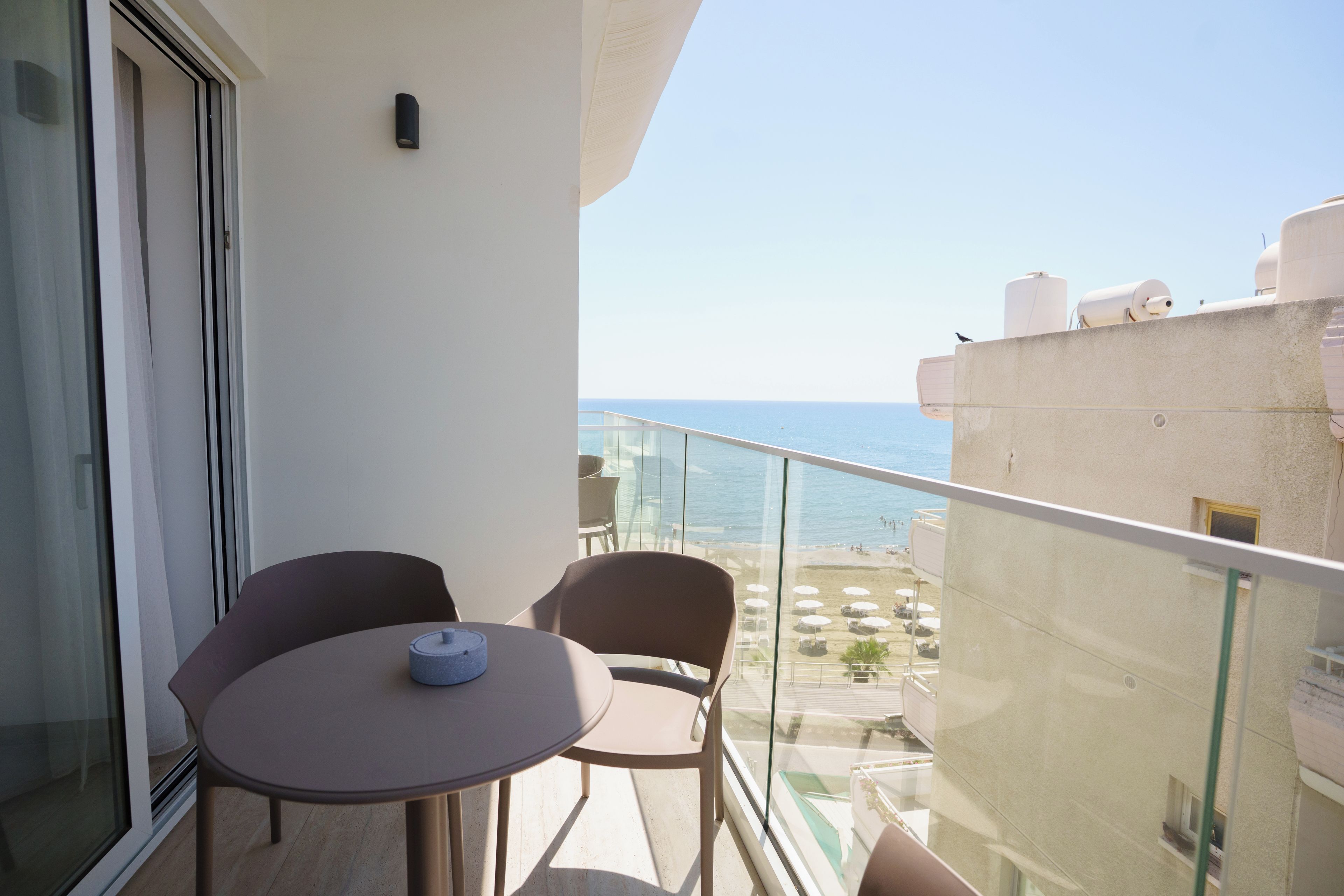Deluxe Apartment, Balcony, Partial Sea View | Balcony view