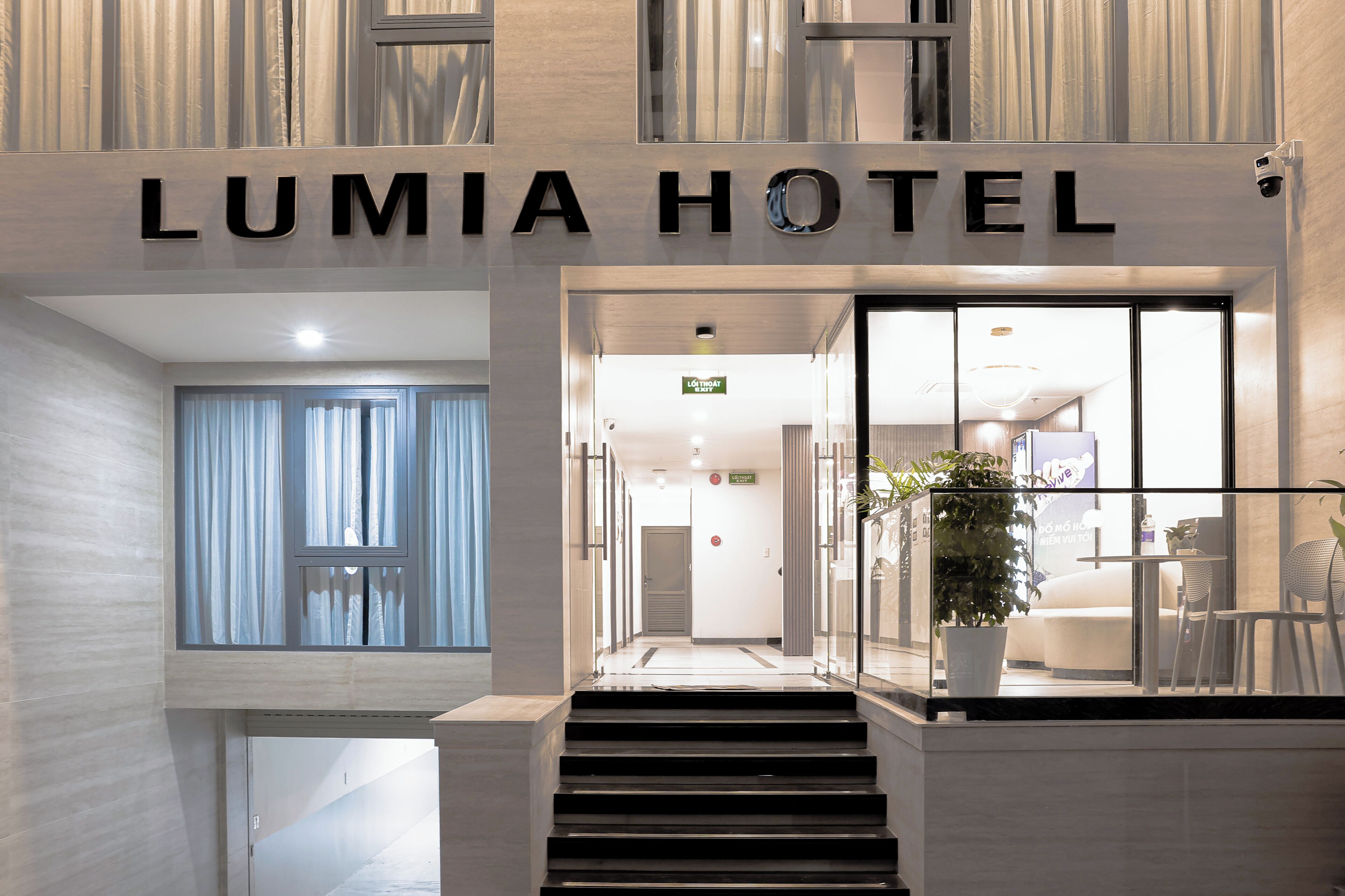 Fassade der Unterkunft