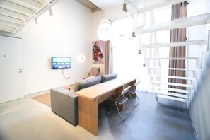 Living area - Untitled33: Lofts (Tiranë)