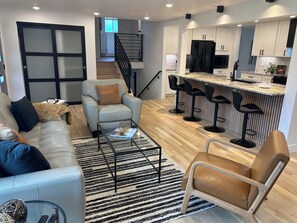 TV connectée, cheminée