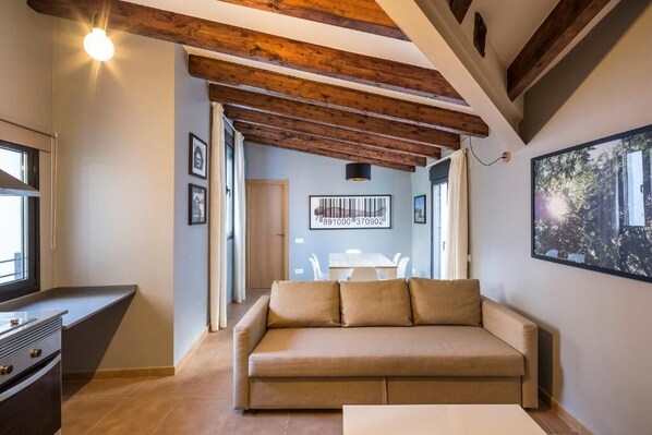 Appartement Familial, vue ville | Coin séjour