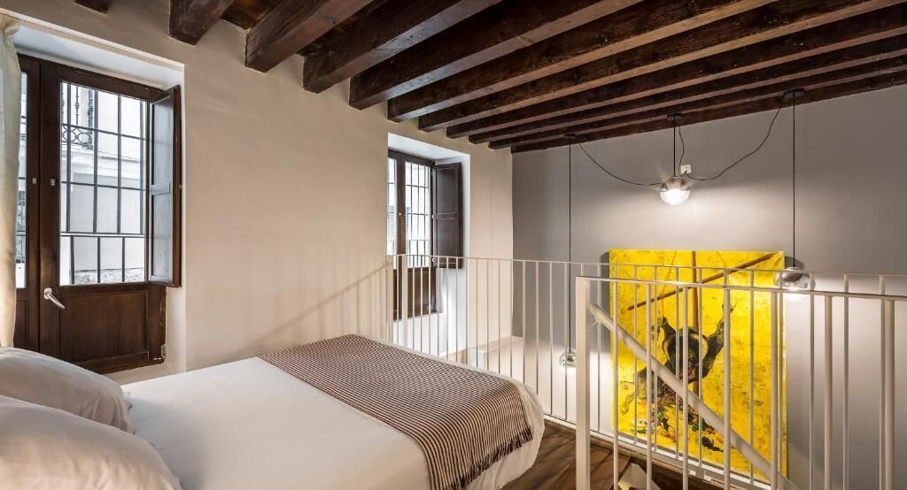 Familie appartement, uitzicht op stad | Luxe beddengoed, pillowtop-bedden, een kluis op de kamer