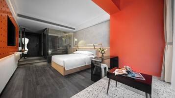 Habitació doble bàsica, vistes a la ciutat | Wifi gratuïta