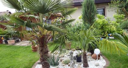 Guesthouse Evi with palm garden, between Speyer and Neustadt a. d. Wine route
