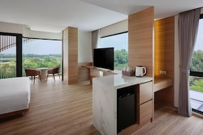 Habitación doble Deluxe | Caja de seguridad en la habitación y wifi gratis