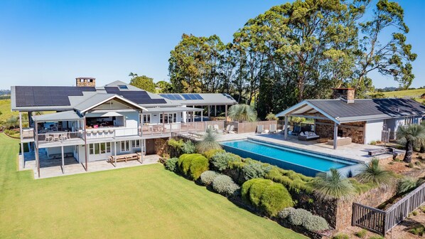 Exterior - Escarpment House - Grand Hinterland Estate with Sweeping Ocean Views (Newrybar)