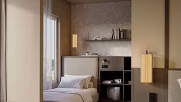 Smart Triple Room | Zimmersafe, kostenloses WLAN, BettwÀsche