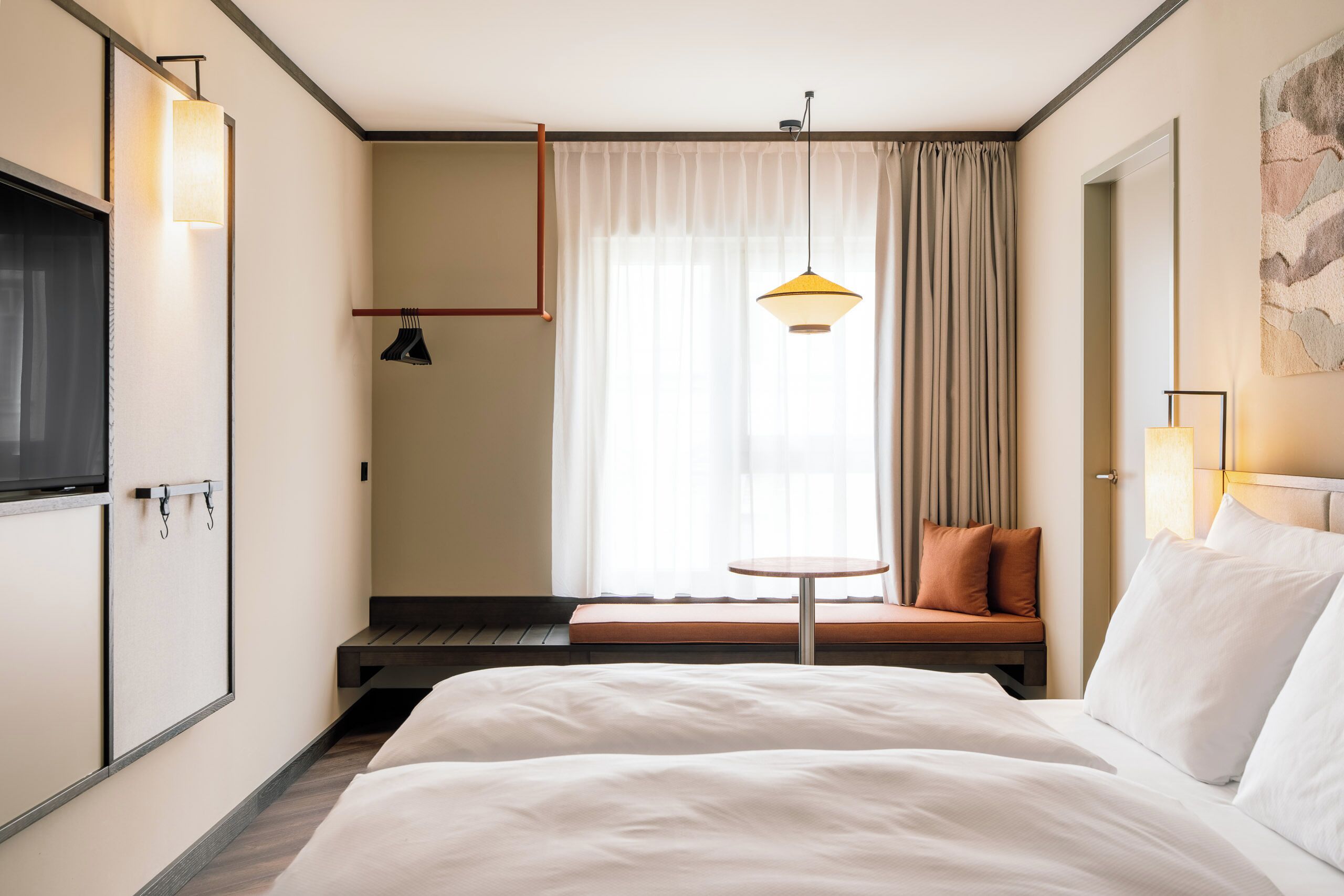 Smart Triple Room | 高級寝具、セーフティボックス (室内)、WiFi (無料)、ベッドシーツ