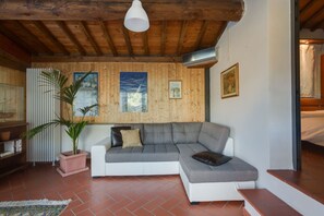 Fernseher, Kamin, Tischfußball