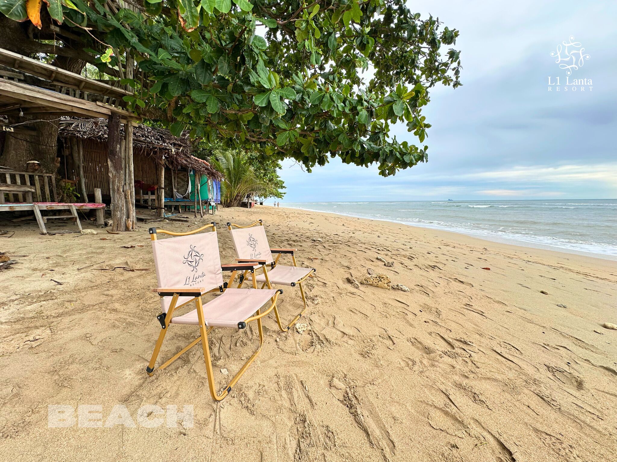 Beach nearby, white sand