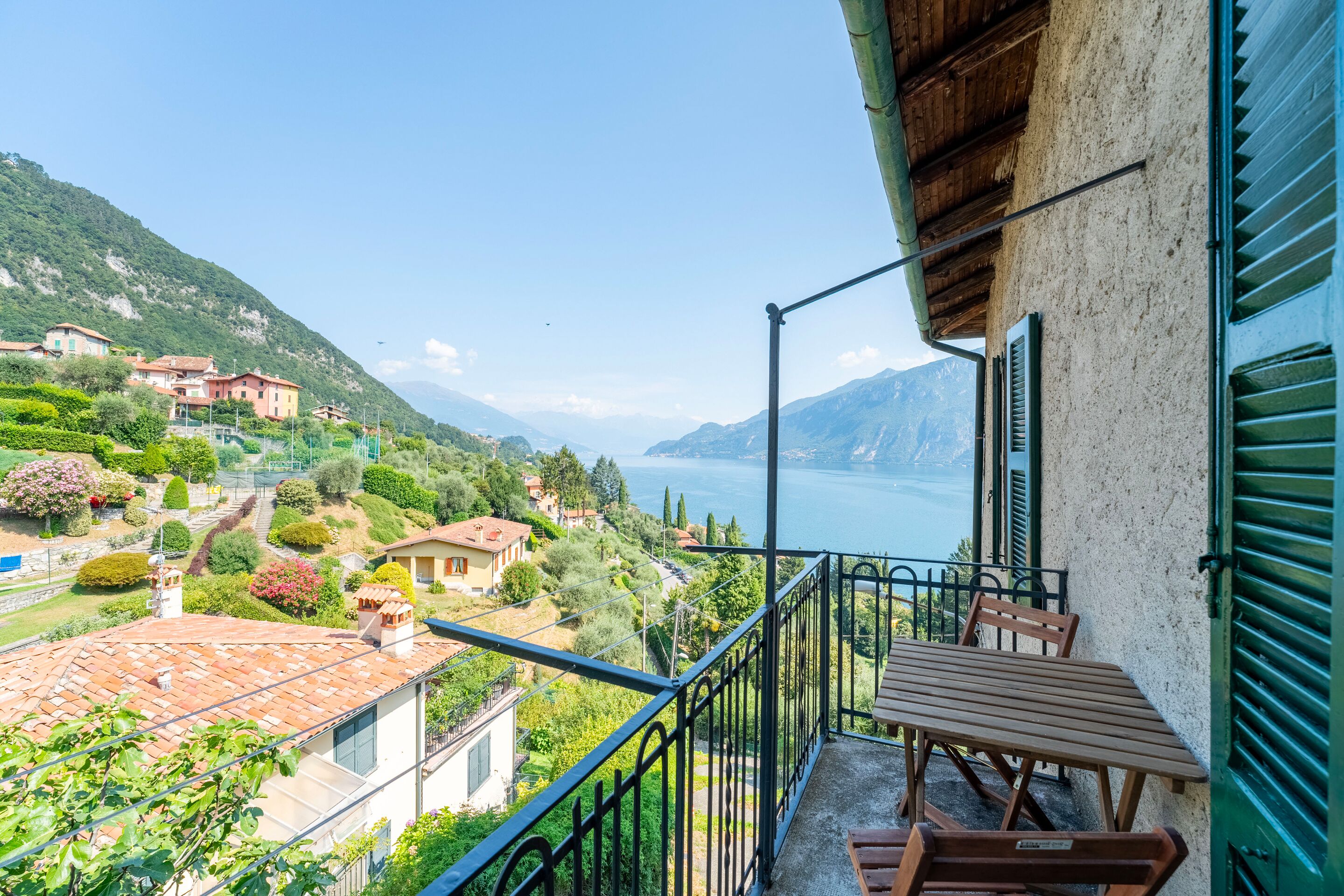 公寓, 3 间卧室, 湖景 | 阳台景观