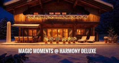 Harmony Deluxe Chalet, Sauna & Fireplace by Belle-Stay
