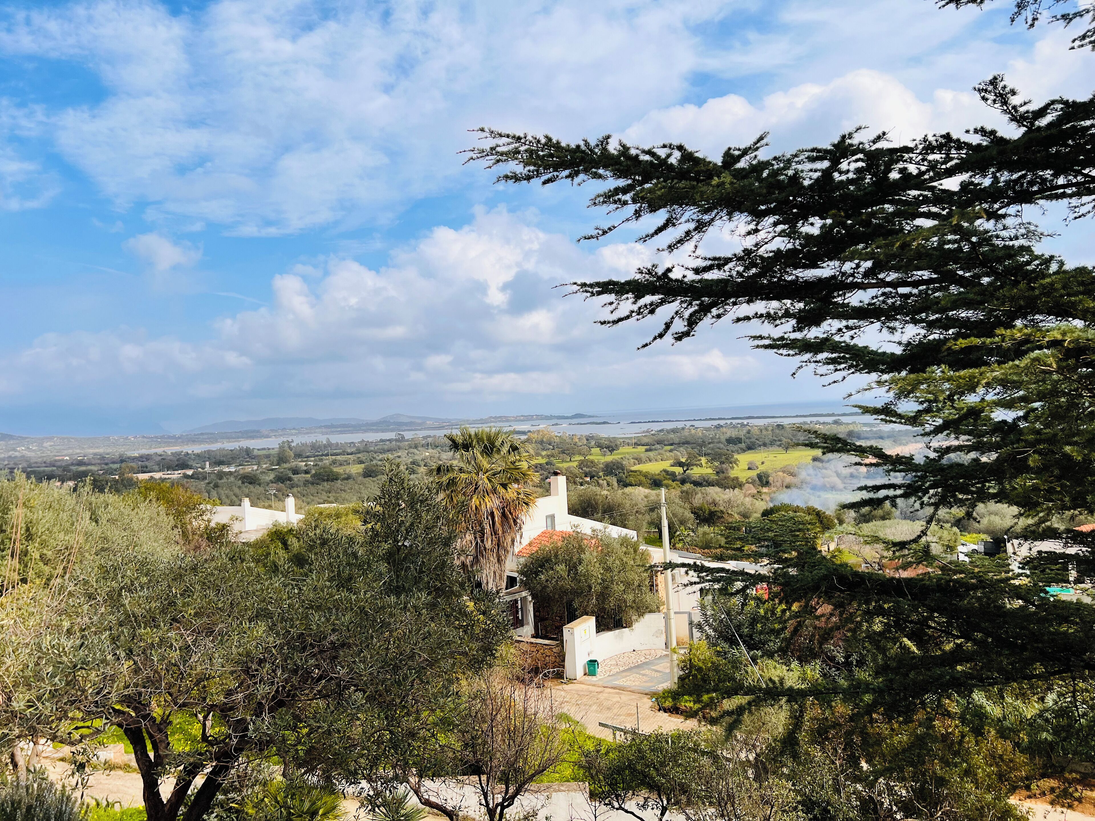 Blick von der Unterkunft