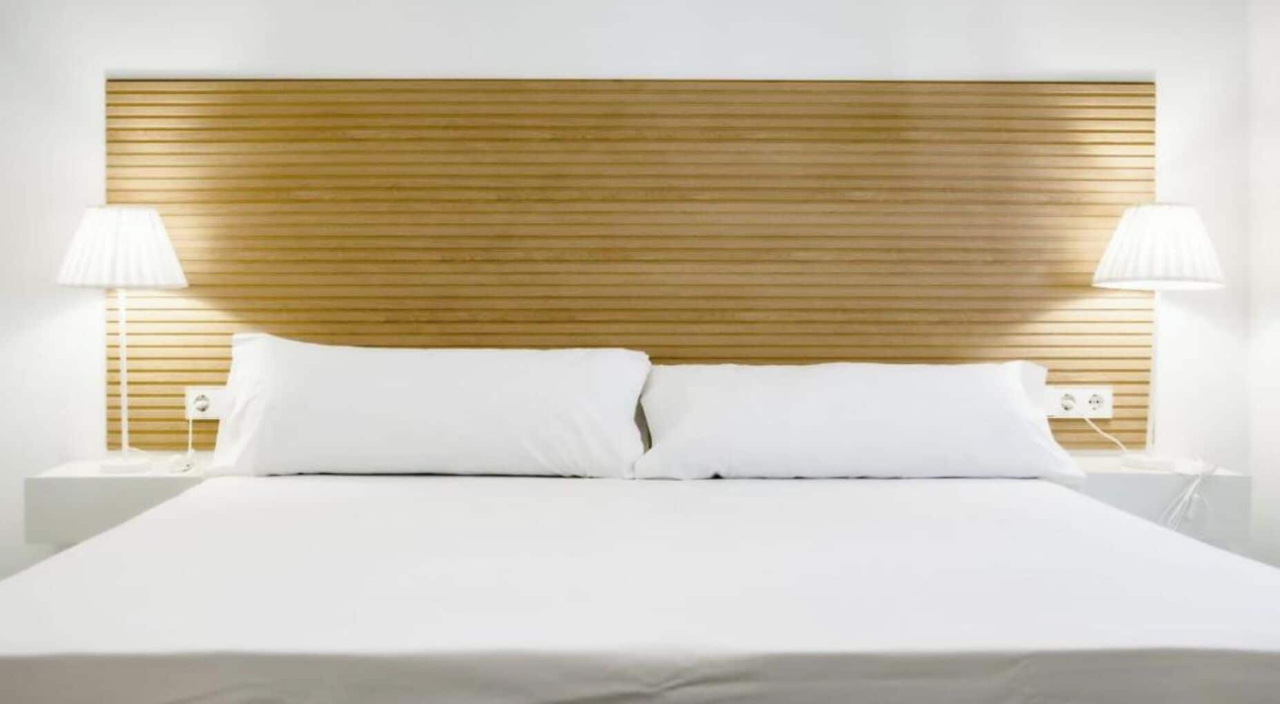 Premium bedding, Select Comfort beds, desk, laptop workspace