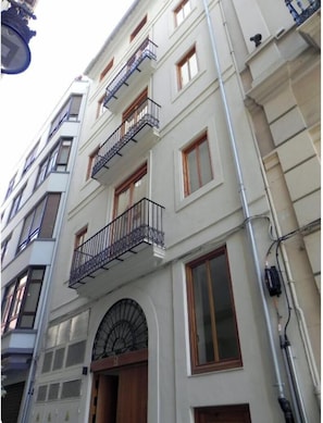 Façade de l’hébergement