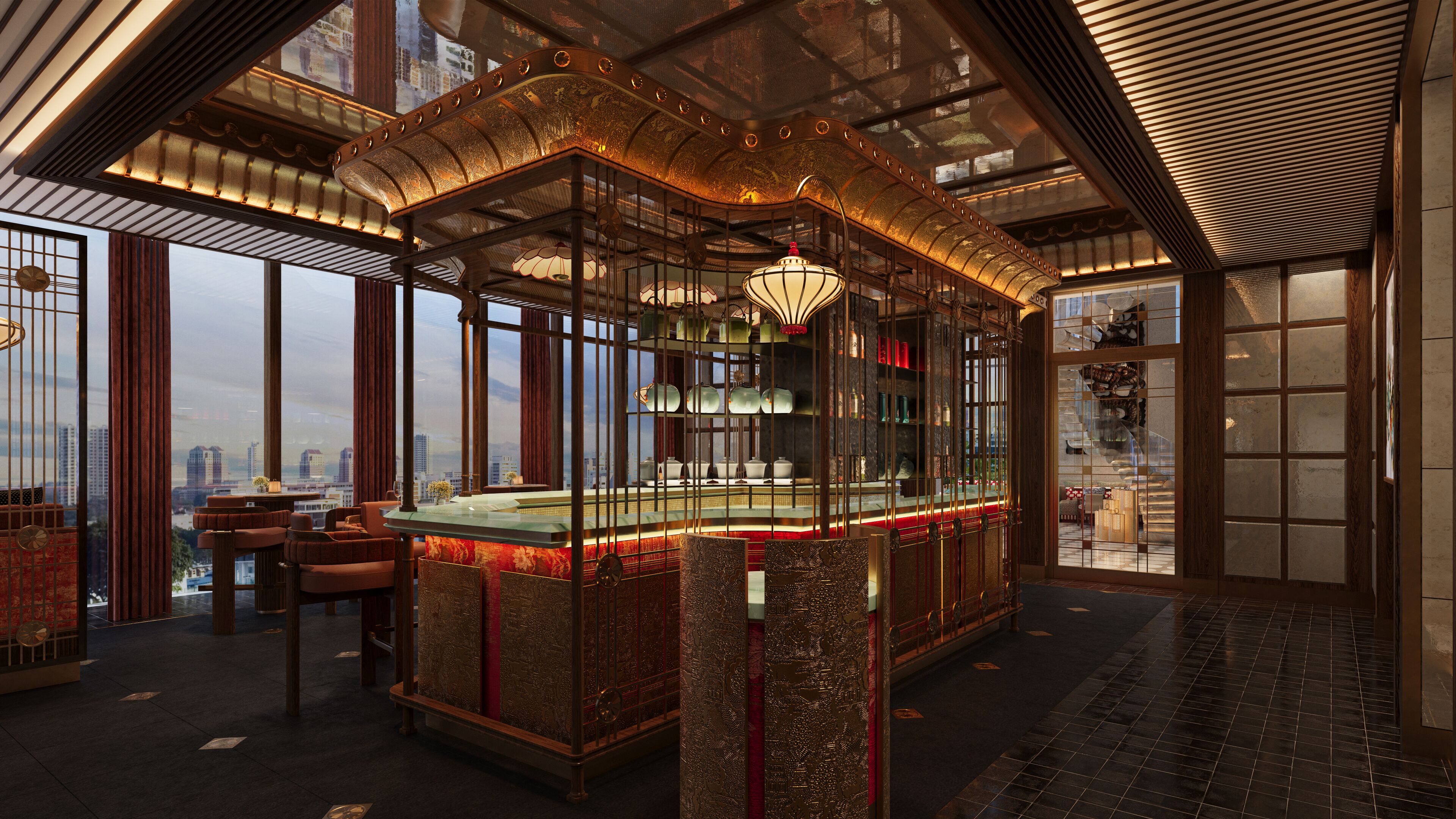 4 restaurants, breakfast, lunch, dinner served; Italian cuisine